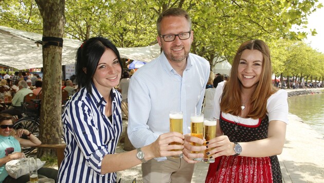 "Villacher"-Bier-Chef Peter Peschel ließ sich das Event nicht entgehen (Bild: Uta Rojsek-Wiedergut)