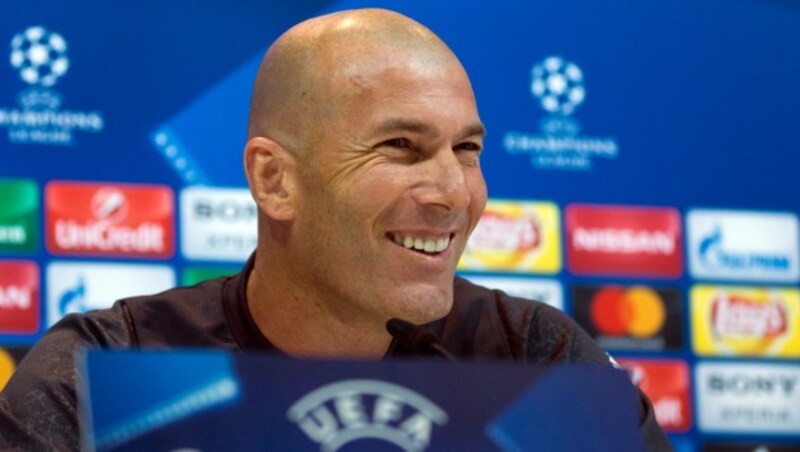 Zinédine Zidane ist seit 2016 Trainer von Real Madrid. (Bild: Paul White)