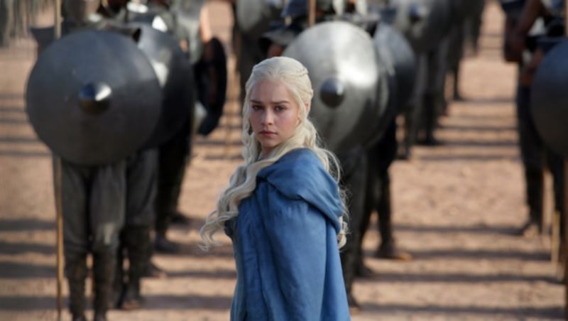 Emilia Clarke als Daenerys Targaryen in "Game of Thrones" (Bild: AP)