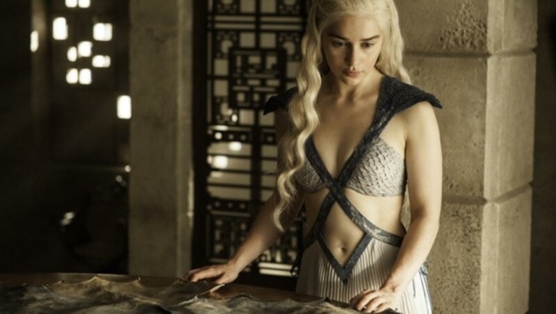Emilia Clarke als Daenerys Targaryen in "Game of Thrones" (Bild: AP)