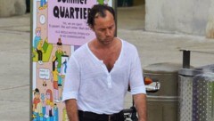 Jude Law inkognito in Wien (Bild: Starpix/A. Tuma/SPY)