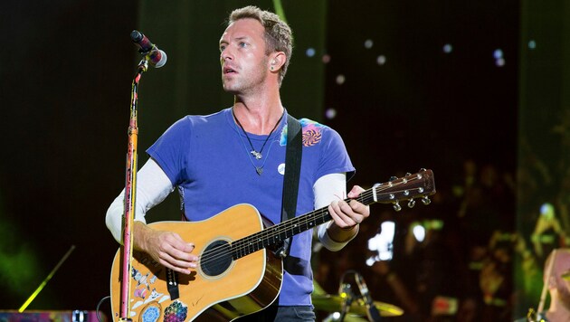 Chris Martin (Coldplay) (Bild: Michael Zorn/Invision/AP)