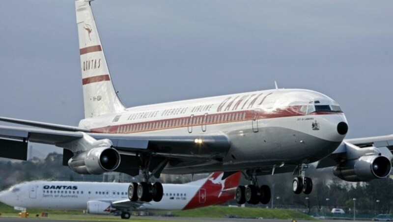 John Travolta vermachte seine Boeing australischem Luftfahrtmuseum. (Bild: AFP)