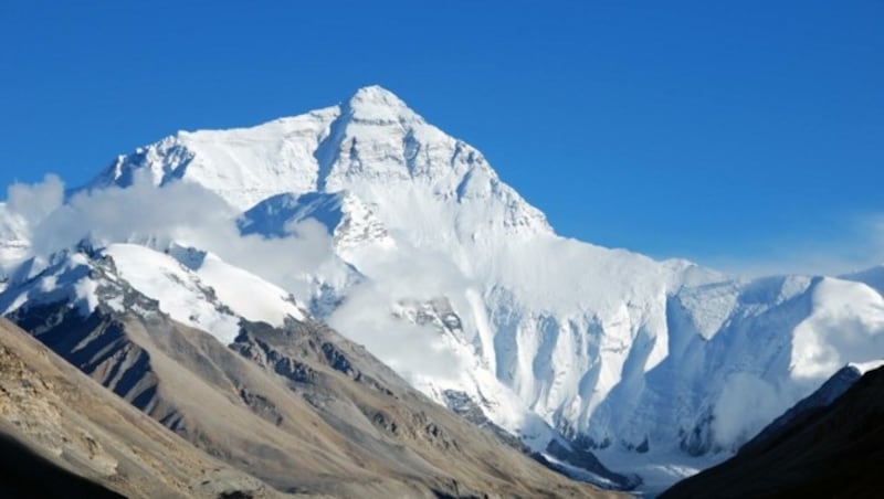 Der Mount Everest (Bild: Wenzl)