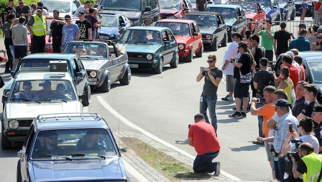 Das GTI-Treffen am Wörthersee (Bild: Peter Maahn)