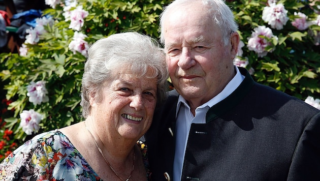 Helga (79) und Otto (85) Heinz sind seit 60 Jahren verheiratet. (Bild: Martin A. Jöchl)