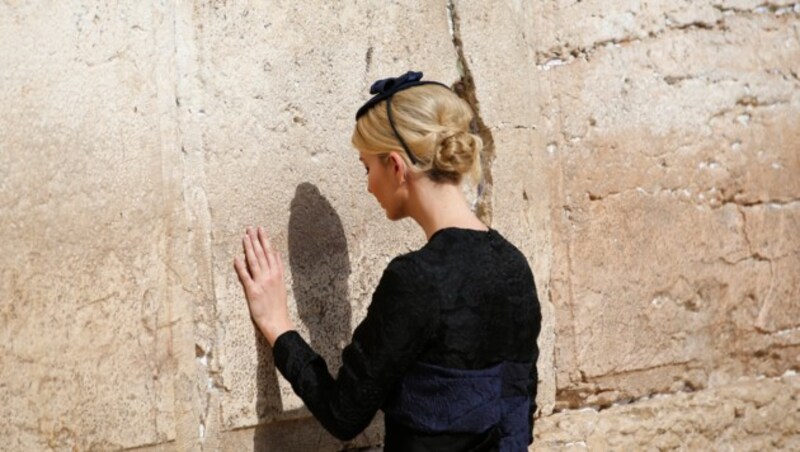 Ivanka Trump an der Klagemauer (Bild: AP)