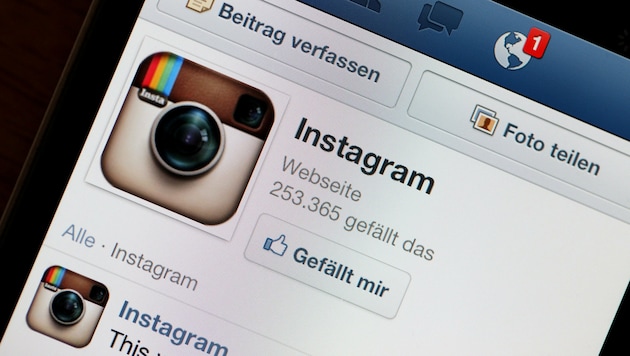 Im Jahr 2012 tummelten sich auf Instagram noch rund 250.000 User. (Bild: dpa/Rolf Vennenbernd)
