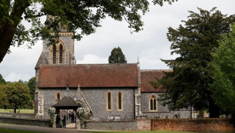 Pippa gab ihrem James in der St. Mark's Church in Englefield das Jawort. (Bild: AP)