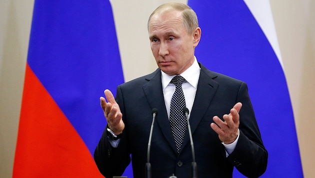 Russlands Präsident Wladimir Putin (Bild: AP)