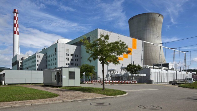 Das Atomkraftwerk in Leibstadt im Schweizer Kanton Aargau (Bild: APA/Keystone/Martin Rütschi)