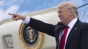 US-Präsident Donald Trump hat Journalistinnen und Journalisten vom Mitflug im Regierungsflugzeug ausgeschlossen (Archivbild). (Bild: AFP)
