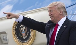 US-Präsident Donald Trump hat Journalistinnen und Journalisten vom Mitflug im Regierungsflugzeug ...