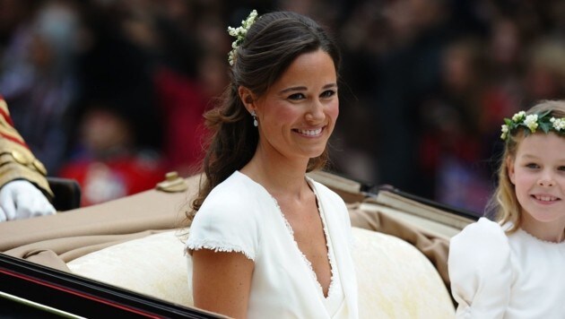 "Her Royal Hotness" Pippa Middleton sagt Ja. (Bild: AFP)
