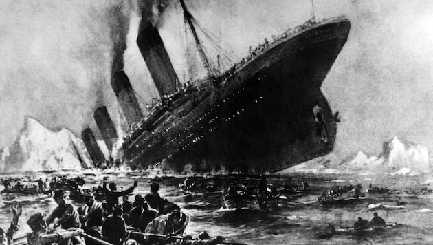 Mit der Titanic soll Wein aus Rust versunken sein. Ob noch immer Flaschen auf dem Atlantik-Grund sind, ist fraglich. (Bild: AFP/picturedesk.com)