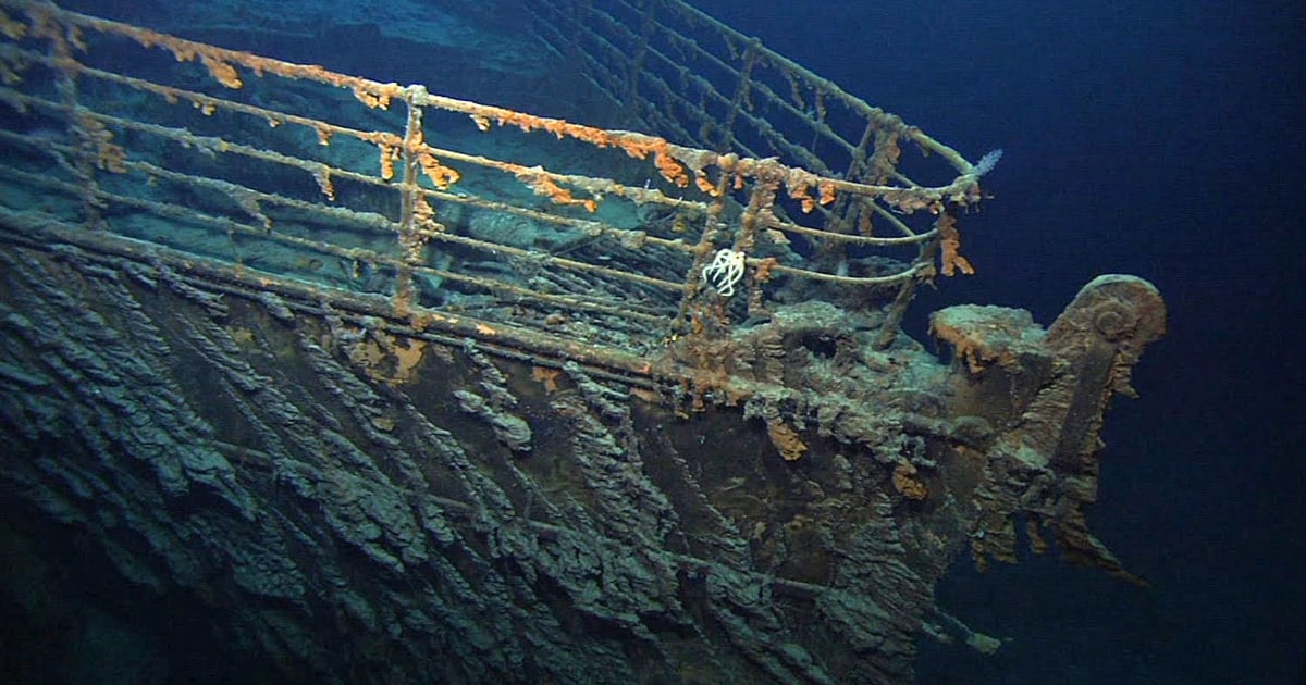 Small details – New 3D images show the complete wreck of the Titanic ...