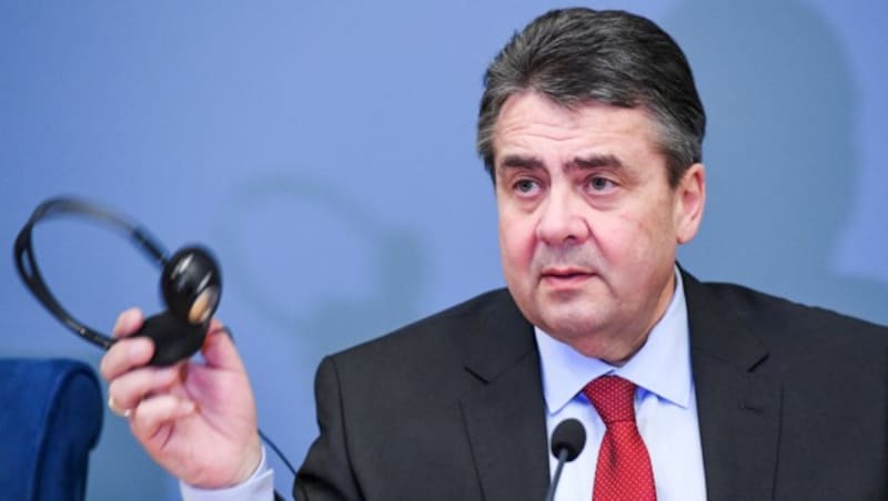 Deutschlands Außenminister Sigmar Gabriel (Bild: AFP)