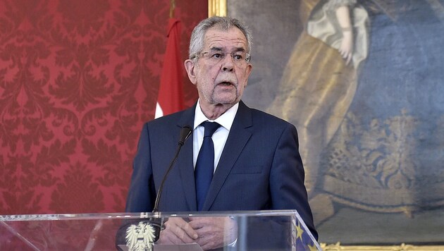 Das "Gesamtinteresse Österreichs" steht für Bundespräsident Van der Bellen über der "Parteitaktik". (Bild: APA/HANS PUNZ)