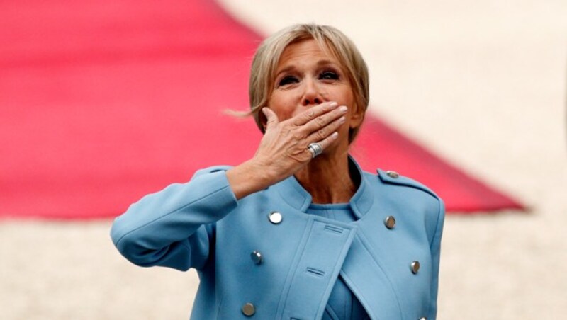 Brigitte Macron (Bild: AFP)