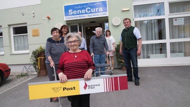 Am Dienstag geht die Postpartnerstelle im SeneCura-Haus in Söchau in Betrieb. (Bild: Elmar Gubisch)