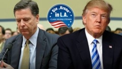 Comey (li.) und Trump (Bild: AFP, AP)