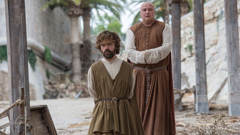 "Tyrion" Peter Dinklage und "Varys" Conleth Hill (Bild: RTL II)
