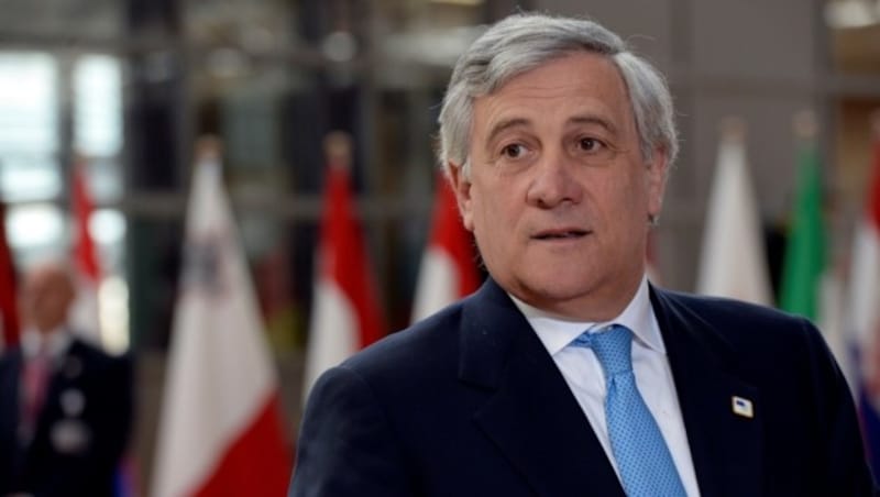 EU-Parlamentspräsident Antonio Tajani (Bild: AFP)