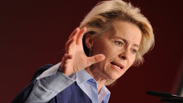 Deutschlands Verteidigungsministerin Ursula von der Leyen (Bild: dpa-Zentralbild/Britta Pedersen)