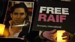 Der Fall des Bloggers Raif Badawi sorgte weltweit für Aufsehen. (Bild: EPA)