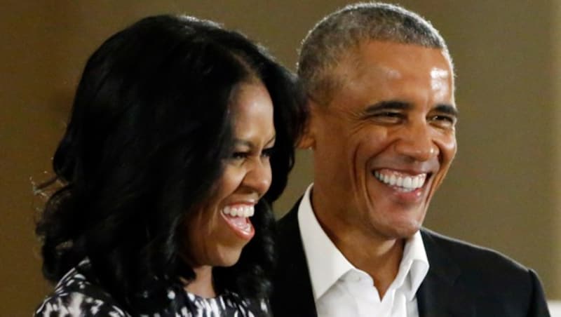 Michelle und Barack Obama (Bild: The Associated Press)