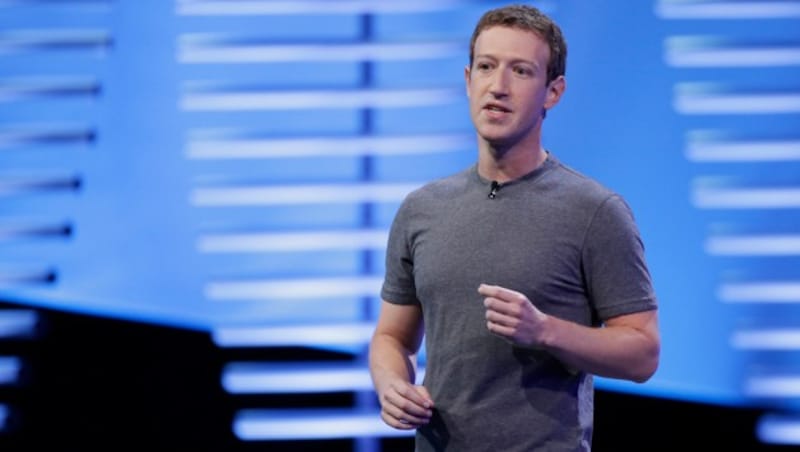 Facebook-Chef Mark Zuckerberg (Bild: AP)