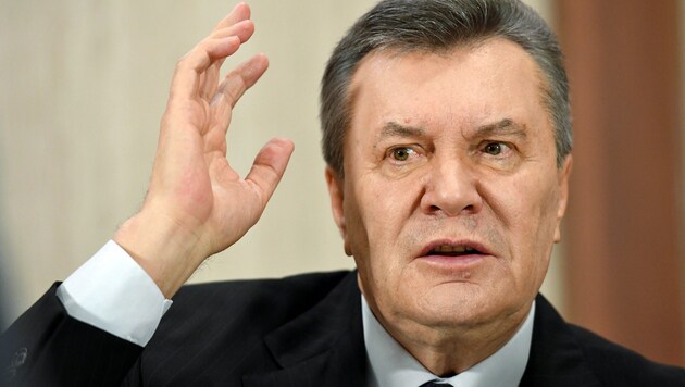 Viktor Janukowitsch, Ex-Präsident der Ukraine (Bild: AFP)