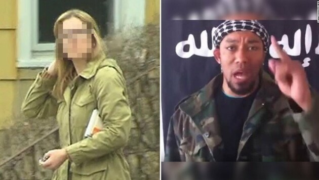 Die FBI-Agentin Daniela Greene soll den deutschen IS-Terroristen Denis Cuspert geheiratet haben. (Bild: Twitter.com)