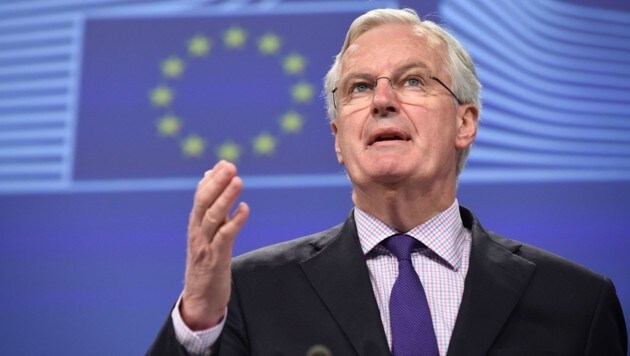 Der britischen Finanzbranche war Michel Barnier als EU-Binnenmarktkommissar ein Dorn im Auge. (Bild: APA/AFP/JOHN THYS)