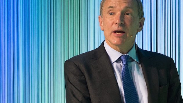 Sir Tim Berners-Lee (Bild: APA/EPA/ANTHONY ANEX)
