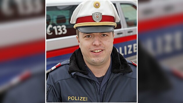 Revierinspektor Patrick Grössenbrunner von der Polizeiinspektion Kopernikusgasse (Bild: Martin A. Jöchl)
