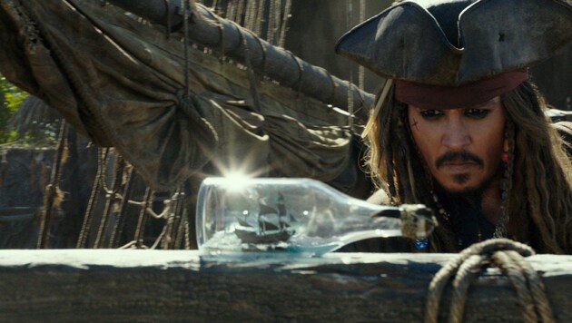 Johnny Depp in "Pirates of the Caribbian: Dead Men Tell No Tales" (Bild: Hollywood Picture Press/face to)