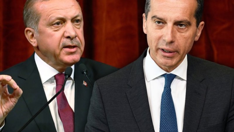 Erdogan, Kern (Bild: AFP/JOHN THYS, AP)