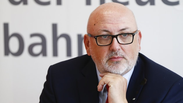 Plagiatsjäger Stefan Weber erhebt schwere Vorwürfe gegen ÖBB-Chef Andreas Matthä (Bild). (Bild: APA/Erwin Scheriau)