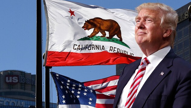 Zahlreiche Städte in Kalifornien sowie anderen US-Staaten wehren sich gegen Trumps Pläne. (Bild: AFP, AP)