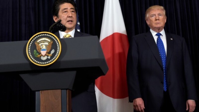 Auch Japans Ministerpräsident Abe warnt Nordkorea vor weiteren Provokationen. (Bild: AP)