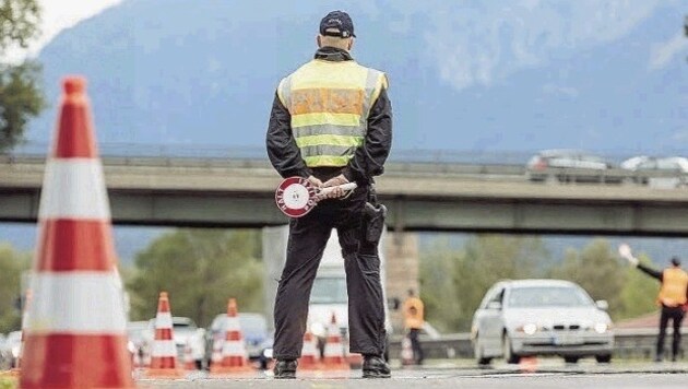 Rund 77.000 illegale Grenzübertritte haben die Behörden in Bayern im Vorjahr registriert. (Bild: EXPA/JFK)