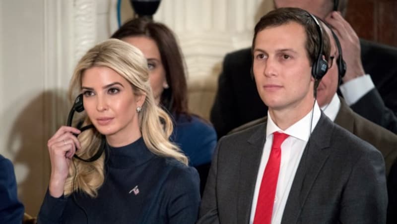 Ivanka Trump und Ehemann Jared Kuschner (Bild: Associated Press)