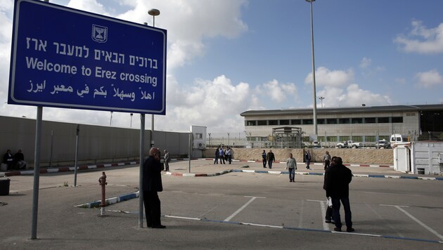 Der Grenzübergang bei Erez (Bild: AFP)
