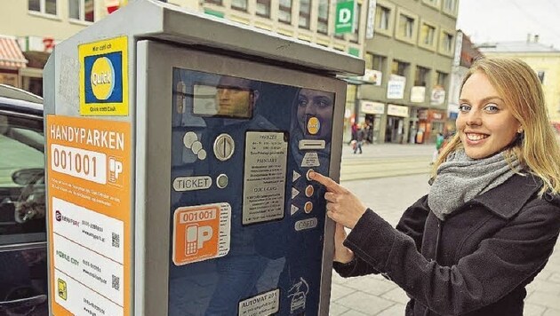 Linz bietet eine Münzenaktion für das Gratisparken an. (Bild: Markus Wenzel)