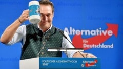 FPÖ und AfD pflegen recht enge Beziehungen. (Bild: APA/BARBARA GINDL)