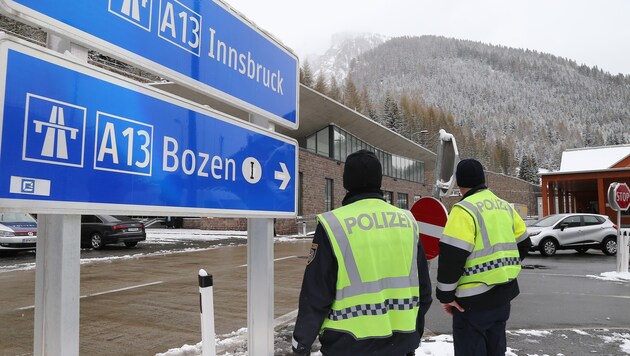 Grenzmanagement am Brenner (Bild: Christof Birbaumer)