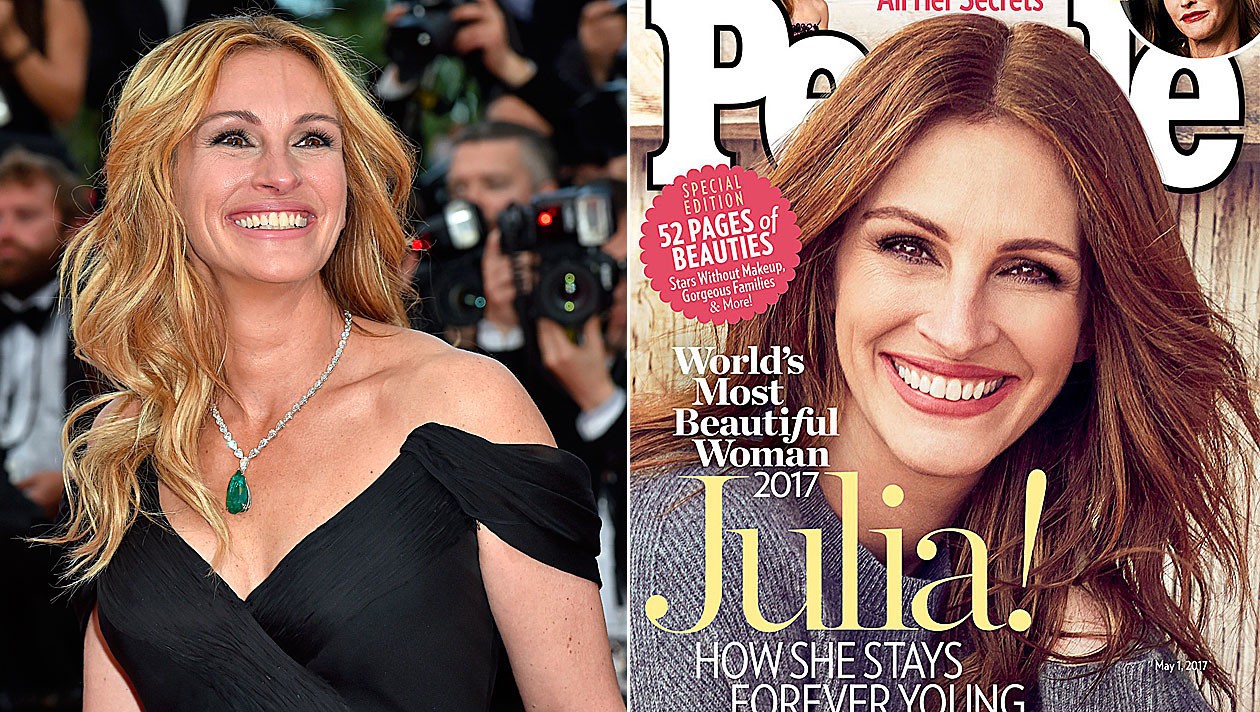 Julia Roberts Ist 5 Mal Schonste Frau Der Welt Krone At