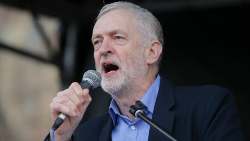 Labour-Chef Jeremy Corbyn (Bild: AFP)