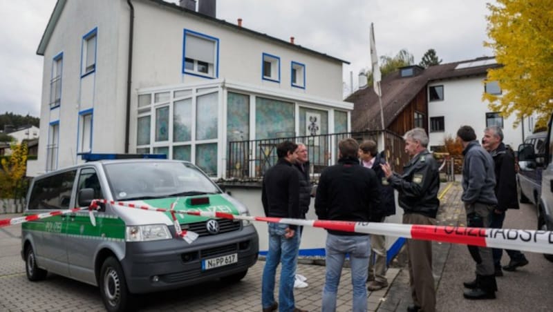 Ein Reichsbürger schoss im Oktober 2016 in Bayern auf Polizisten. (Bild: APA/dpa/Nicolas Armer)